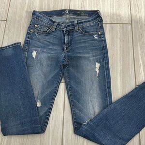 *$218 7 For All Mankind Denim Jeans Size 26